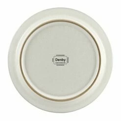 Denby Natural Canvas Small Plate - Elegant Stoneware Tableware for Everyday Dining -HARTS OF STUR Sales 375010003 Denby Natural Canvas Small Plate 2