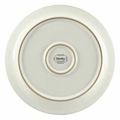 Denby Natural Canvas Medium Plate - Premium Stoneware Tableware -HARTS OF STUR Sales 375010004 Denby Natural Canvas Medium Plate 2
