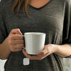 Denby Natural Canvas Textured Large Mug - Premium Stoneware Drinkware -HARTS OF STUR Sales 375011612 Denby Natural Canvas Textured Large Mug 3