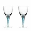 Denby Greenwich / Regency Green Pack Of 2 White Wine Glasses - Elegant Drinkware -HARTS OF STUR Sales 400010703 Denby Regency Green Pack Of 2 White Wine Glasses