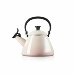 Le Creuset Shell Pink Kone Kettle - Premium Stovetop Tea Kettle -HARTS OF STUR Sales 40101027770000 Le Creuset Kone Kettle Shell Pink 2