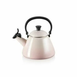 Le Creuset Shell Pink Kone Kettle - Premium Stovetop Tea Kettle