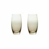 Denby Monsoon Lucille Gold Set Of 2 Large Tumblers - Premium Drinkware -HARTS OF STUR Sales 401013768 Denby Monsoon Lucille Gold Pack of 2 Tumblers