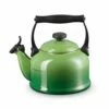 Le Creuset Bamboo Traditional Kettle - Enamel Cast Iron Stovetop Tea Kettle, 1.7L -HARTS OF STUR Sales 40102024080000 Le Creuset Bamboo Traditional Kettle