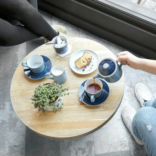 Denby Studio Blue Brew Flint Small Jug | Elegant Ceramic Drinkware 5 Denby Studio Blue Brew Flint Small Jug | Elegant Ceramic Drinkware - Image 3