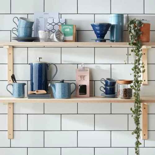 Denby Studio Blue Brew Flint Small Jug | Elegant Ceramic Drinkware 6 Denby Studio Blue Brew Flint Small Jug | Elegant Ceramic Drinkware - Image 4