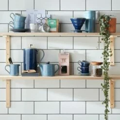 Denby Studio Blue Brew Set Of 2 Espresso Cups | Premium Stoneware Drinkware -HARTS OF STUR Sales 410041011 Denby Studio Blue Brew Set Of 2 Espresso Cups 2