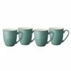 Denby Elements Fern Green Set of 4 Coffee Beaker Mugs | Premium Stoneware Drinkware 1 Denby Elements Fern Green Set of 4 Coffee Beaker Mugs | Premium Stoneware Drinkware -HARTS OF STUR Sales 415040018 Denby Elements Fern Green Set Of 4 Coffee Beaker Mugs