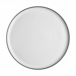 Denby Studio Grey Round Platter - Elegant Serveware for Modern Dining -HARTS OF STUR Sales 426010702 Denby Studio Grey Round Platter 1