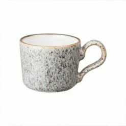Denby Studio Grey Brew Espresso Cup - Premium Stoneware Coffee Cup