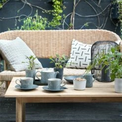 Denby Studio Grey Brew Espresso Cup - Premium Stoneware Coffee Cup -HARTS OF STUR Sales 426011011 Denby Studio Grey Brew Espresso Cup 3