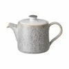 Denby Studio Grey Brew Small Teapot - Elegant Ceramic Teapot for Tea Lovers -HARTS OF STUR Sales 426011121 Denby Studio Grey Brew Small Teapot