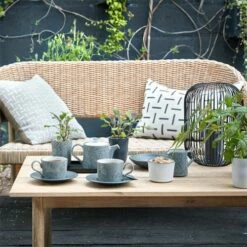 Denby Studio Grey Brew Small Teapot - Elegant Ceramic Teapot for Tea Lovers -HARTS OF STUR Sales 426011121 Denby Studio Grey Brew Small Teapot 2