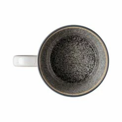 Denby Studio Grey White Ridged Mug - Premium Stoneware Drinkware -HARTS OF STUR Sales 426011610 Denby Studio Grey White Ridged Mug 2