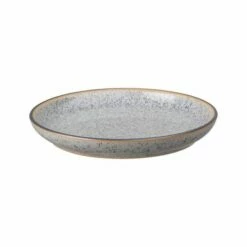 Denby Studio Grey Set Of 4 Coupe Dinner Plates - Premium Stoneware Tableware -HARTS OF STUR Sales 426042005 Denby Studio Grey Set Of 4 Coupe Dinner Plates 2