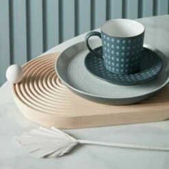 Denby Impression Charcoal Set of 2 Diamond Large Mugs - Premium Stoneware Drinkware 10 Denby Impression Charcoal Set of 2 Diamond Large Mugs - Premium Stoneware Drinkware -HARTS OF STUR Sales 437040200 Denby Impression Charcoal Set Of 2 Diamond Large Mug 3