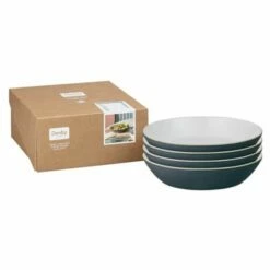 Denby Impression Charcoal 4 Piece Pasta Bowl Set - Premium Tableware for Stylish Dining 9 Denby Impression Charcoal 4 Piece Pasta Bowl Set - Premium Tableware for Stylish Dining -HARTS OF STUR Sales 437044044 Denby Impression Charcoal Set Of 4 Pasta Bowls 2