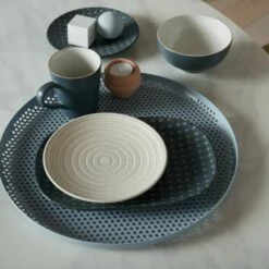 Denby Impression Cream Spiral Small Plate - Elegant Tableware for Everyday Dining -HARTS OF STUR Sales 438010203 Denby Impression Cream Spiral Small Plate 2