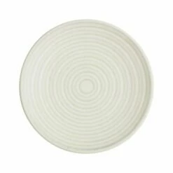 Denby Impression Cream Spiral Small Plate - Elegant Tableware for Everyday Dining