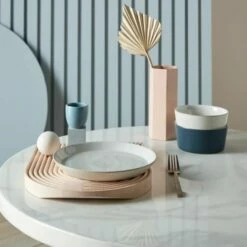 Denby Impression Cream 4 Piece Medium Plate Set - Elegant Tableware for Everyday Dining 12 Denby Impression Cream 4 Piece Medium Plate Set - Elegant Tableware for Everyday Dining -HARTS OF STUR Sales 438040004 Denby Impression Cream Set Of 4 Medium Plates 4