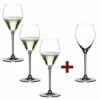 Riedel Extreme Rose & Champagne 4 for 3 Wine Glasses Set - Premium Crystal Drinkware -HARTS OF STUR Sales 441155 Riedel Extreme Rose Champagne 4 for 3 Glasses