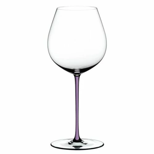 Riedel Hand Made Fatto A Mano Old World Pinot Noir Wine Glass Violet - Premium Crystal Wine Glass 4 Riedel Hand Made Fatto A Mano Old World Pinot Noir Wine Glass Violet - Premium Crystal Wine Glass - Image 2