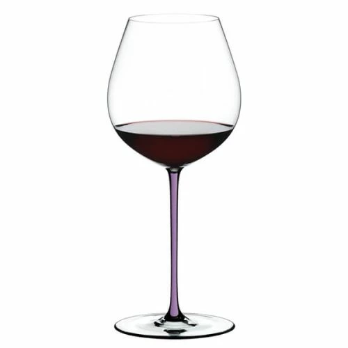 Riedel Hand Made Fatto A Mano Old World Pinot Noir Wine Glass Violet - Premium Crystal Wine Glass 3 Riedel Hand Made Fatto A Mano Old World Pinot Noir Wine Glass Violet - Premium Crystal Wine Glass
