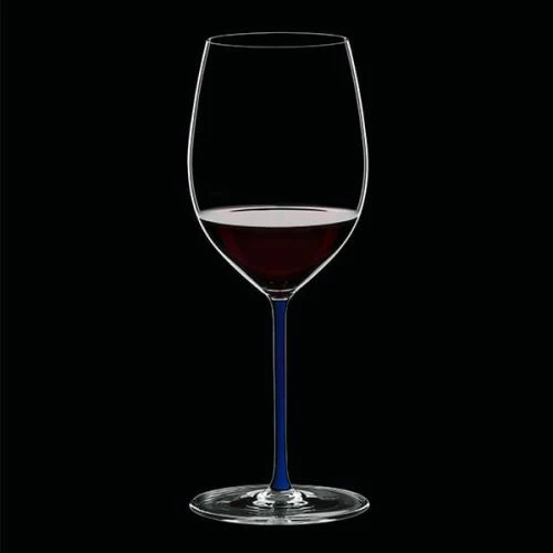 Riedel Hand Made Fatto A Mano Cabernet/Merlot Wine Glass - Dark Blue | Premium Drinkware 6 Riedel Hand Made Fatto A Mano Cabernet/Merlot Wine Glass - Dark Blue | Premium Drinkware - Image 4