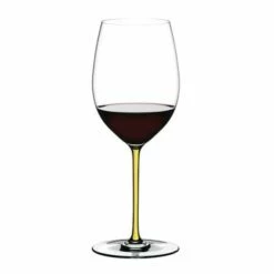 Riedel Hand Made Fatto A Mano Cabernet/Merlot Wine Glass - Yellow | Premium Crystal Drinkware 7 Riedel Hand Made Fatto A Mano Cabernet/Merlot Wine Glass - Yellow | Premium Crystal Drinkware -HARTS OF STUR Sales 49000Y Riedel Hand Made Fatto A Mano Cabernet Merlot Yellow 1