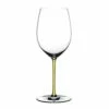 Riedel Hand Made Fatto A Mano Cabernet/Merlot Wine Glass - Yellow | Premium Crystal Drinkware -HARTS OF STUR Sales 49000Y Riedel Hand Made Fatto A Mano Cabernet Merlot Yellow