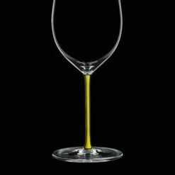Riedel Hand Made Fatto A Mano Cabernet/Merlot Wine Glass - Yellow | Premium Crystal Drinkware 9 Riedel Hand Made Fatto A Mano Cabernet/Merlot Wine Glass - Yellow | Premium Crystal Drinkware -HARTS OF STUR Sales 49000Y Riedel Hand Made Fatto A Mano Cabernet Merlot Yellow 3