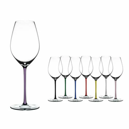 Riedel Hand Made Fatto A Mano Champagne Wine Glass Violet - Premium Crystal Glassware 5 Riedel Hand Made Fatto A Mano Champagne Wine Glass Violet - Premium Crystal Glassware - Image 3