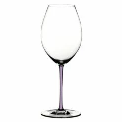 Riedel Hand Made Fatto A Mano Old World Syrah Wine Glass Violet - Premium Crystal Drinkware -HARTS OF STUR Sales 490041V Riedel Hand Made Fatto a Mano Old World Syrah Violet 1