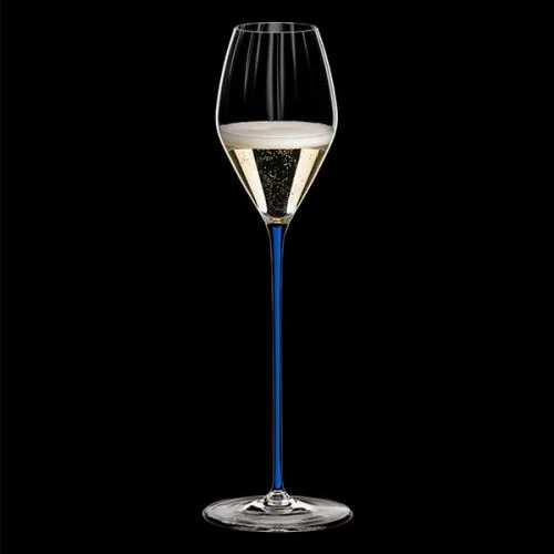 Riedel High Performance Champagne Glass Dark Blue - Premium Crystal Drinkware 6 Riedel High Performance Champagne Glass Dark Blue - Premium Crystal Drinkware - Image 4