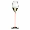 Riedel High Performance Champagne Glass Red - Premium Crystal Drinkware -HARTS OF STUR Sales 499428R Riedel High Performance Champagne Glass Red