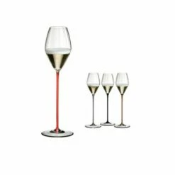 Riedel High Performance Champagne Glass Red - Premium Crystal Drinkware 10 Riedel High Performance Champagne Glass Red - Premium Crystal Drinkware -HARTS OF STUR Sales 499428R Riedel High Performance Champagne Glass Red 3