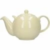 London Pottery Globe 10 Cup Teapot Ivory - Classic Ceramic Teapot for Tea Lovers -HARTS OF STUR Sales 50150 London Pottery Globe 10 Cup Teapot Ivory