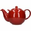 London Pottery Globe 10 Cup Teapot Red - Classic British Design for Tea Lovers -HARTS OF STUR Sales 50160 London Pottery Globe 10 Cup Teapot Red