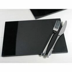 Creative Tops Naturals Pack Of 2 Granite Placemats - Stylish & Durable Table Mats for Modern Dining -HARTS OF STUR Sales 5129573 Creative Tops Naturals Pack Of 2 Granite Placemats 2