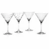 MIKASA Cheers Set Of 4 Elegant Martini Glasses - Premium Drinkware for Cocktails & Parties -HARTS OF STUR Sales 5159319 Mikasa Cheers Set Of 4 Martini Glasses