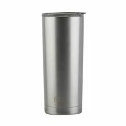 Built 568ml Double Walled Stainless Steel Travel Mug - Silver | Insulated Drinkware for Hot & Cold Beverages