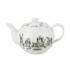 Alice In Wonderland Mini Teapot - Whimsical Ceramic Teapot for Tea Lovers -HARTS OF STUR Sales 5200017 Victoria And Albert Alice In Wonderland Mini Teapot