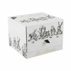 Alice In Wonderland Mini Teapot - Whimsical Ceramic Teapot for Tea Lovers -HARTS OF STUR Sales 5200017 Victoria And Albert Alice In Wonderland Mini Teapot 2