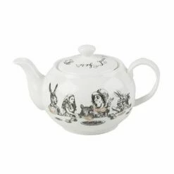 Alice In Wonderland Mini Teapot - Whimsical Ceramic Teapot for Tea Lovers