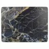 Creative Tops Navy Marble Pack of 6 Premium Placemats - Stylish Table Mats for Dining & Home Decor -HARTS OF STUR Sales 5233720 Creative Tops Navy Marble Pack Of 6 Premium Placemats