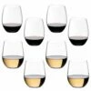 Riedel O Cabernet/Merlot & Viognier/Chardonnay Wine Glass Set - 8-Piece Premium Drinkware -HARTS OF STUR Sales 5414 50 Riedel O Cabernet Merlot And Viognier Chardonnay Wine Glass 8pc Set