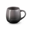 Le Creuset Flint Stoneware Coupe Collection Sphere Mug - Premium Drinkware -HARTS OF STUR Sales 60324324440099 Le Creuset Flint Stoneware Sphere Mug