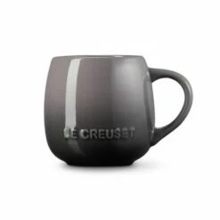 Le Creuset Flint Stoneware Coupe Collection Sphere Mug - Premium Drinkware -HARTS OF STUR Sales 60324324440099 Le Creuset Flint Stoneware Sphere Mug 2