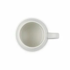 Le Creuset Meringue Stoneware Coupe Collection Sphere Mug - Elegant & Durable Drinkware -HARTS OF STUR Sales 60324327160099 Le Creuset Meringue Stoneware Sphere Mug 3
