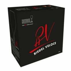 Riedel Veloce Rosé Wine Glasses Set Of 2 - Premium Crystal Drinkware for Enhanced Wine Tasting -HARTS OF STUR Sales 633055 Riedel Veloce Pack of Two Rose Glasses 3